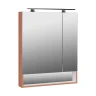 Зеркальный шкаф Roca The Gap Original 70 ZRU9307841 с подсветкой цвет Терракот