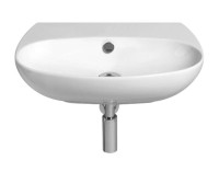 Раковина Simas Vignoni 60 VI10bi*1 Белая фаянс подвесная, накладная