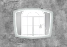 Зеркало Art&Max Roma 90 AM-Rom-900-700-DS-F с подсветкой с сенсорным выключателем