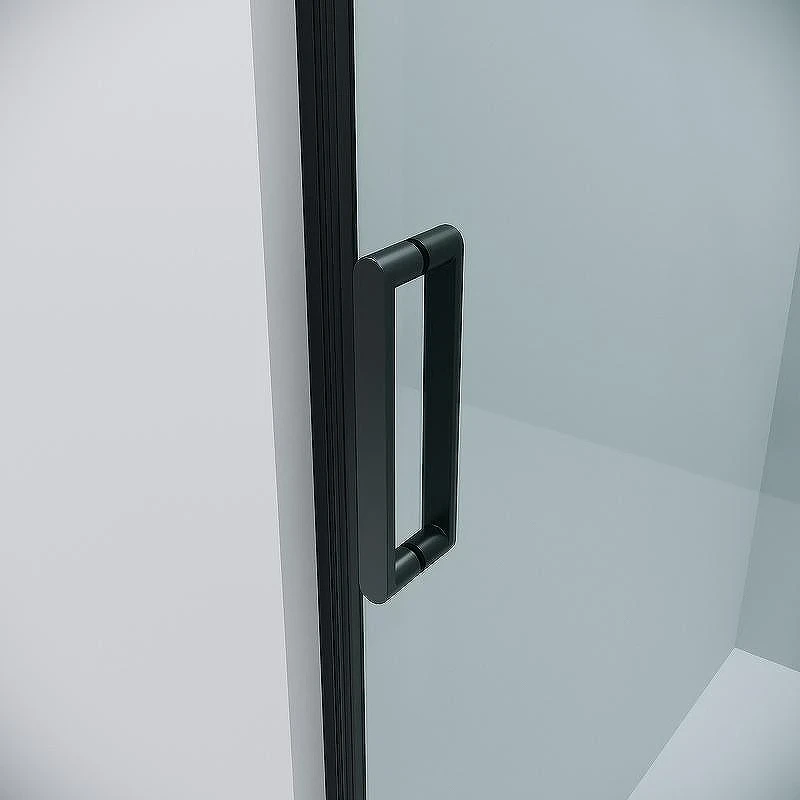 Душевой уголок Grossman Classic 130х70 120.K33.04.1370.21.00 профиль Черный матовый стекло прозрачное