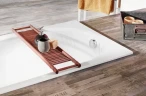 Стальная ванна Bette Comodo 180х80 1251-440PLUS цвет Белый матовый с шумоизоляцией и антигрязевым покрытием