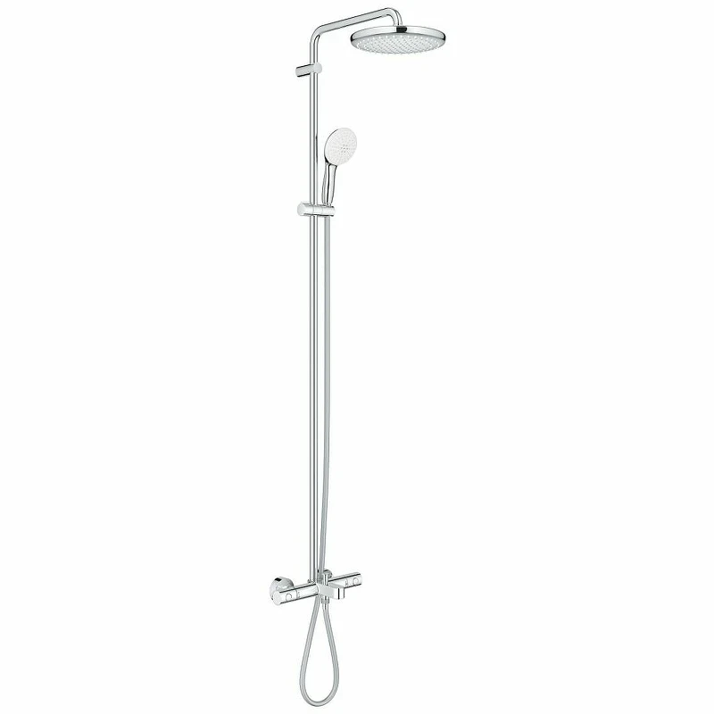 Душевая система Grohe Tempesta 250 26672001 с термостатом Хром латунь на стену