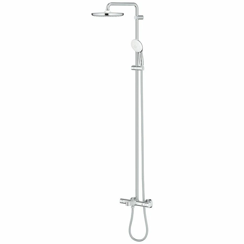 Душевая система Grohe Tempesta 250 26672001 с термостатом Хром латунь на стену