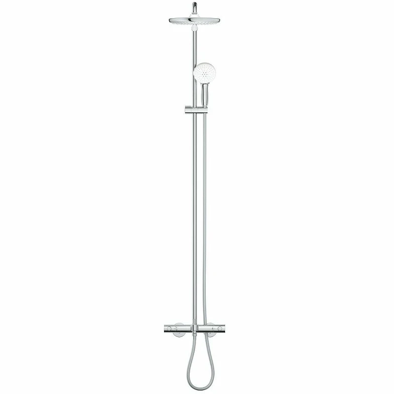 Душевая система Grohe Tempesta 250 26672001 с термостатом Хром латунь на стену