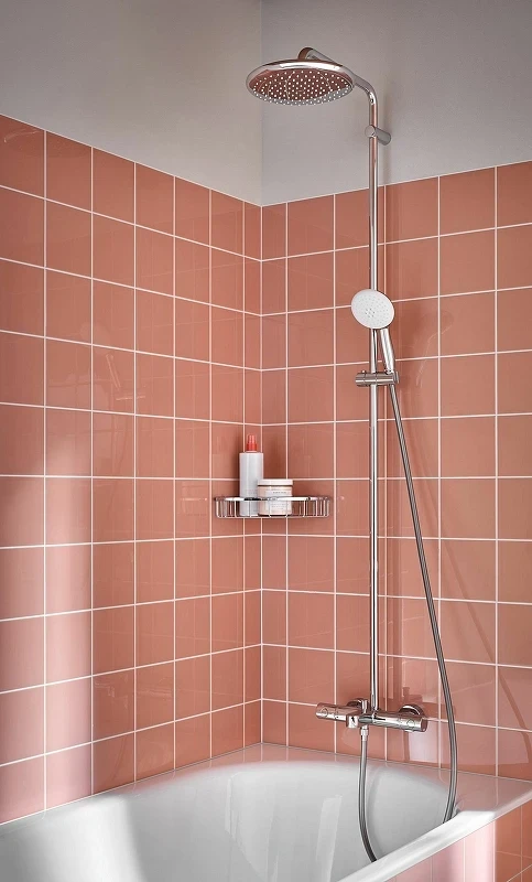 Душевая система Grohe Tempesta 250 26672001 с термостатом Хром латунь на стену