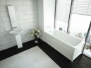 Акриловая ванна Aquatek Eco-friendly Мия 180x70 MIY180-0000007 без панелей, каркаса и слив-перелива