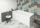 Акриловая ванна Aquatek Eco-friendly Мия 180x70 MIY180-0000007 без панелей, каркаса и слив-перелива