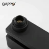 Смеситель для ванны Gappo G07-6 G3207-6 Черный матовый латунь на стену