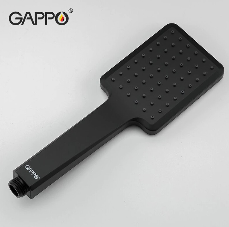 Смеситель для ванны Gappo G07-6 G3207-6 Черный матовый латунь на стену
