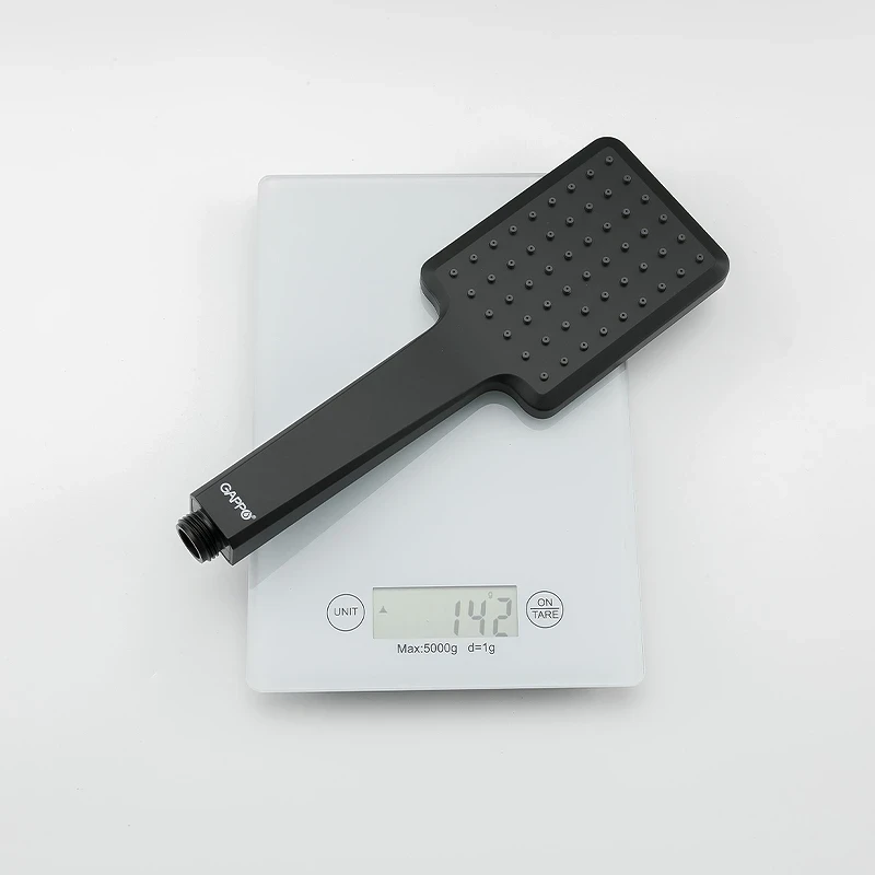 Смеситель для ванны Gappo G07-6 G3207-6 Черный матовый латунь на стену