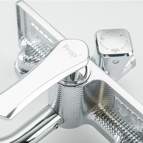Душевая система Frap F24002 Хром латунь на стену