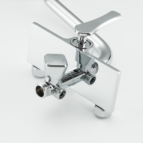 Душевая система Frap F24002 Хром латунь на стену