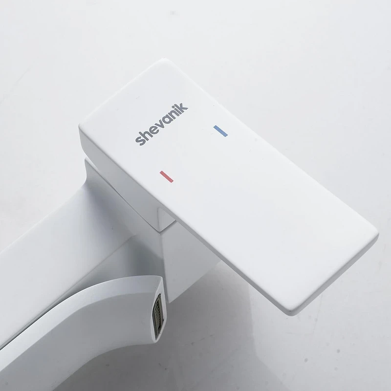 Душевая система Shevanik S4036C цвет Белый матовый