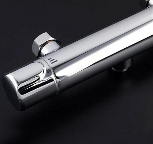 Смеситель для душа Gappo G2090 с термостатом Хром латунь на стену