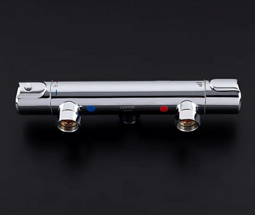 Смеситель для душа Gappo G2090 с термостатом Хром латунь на стену