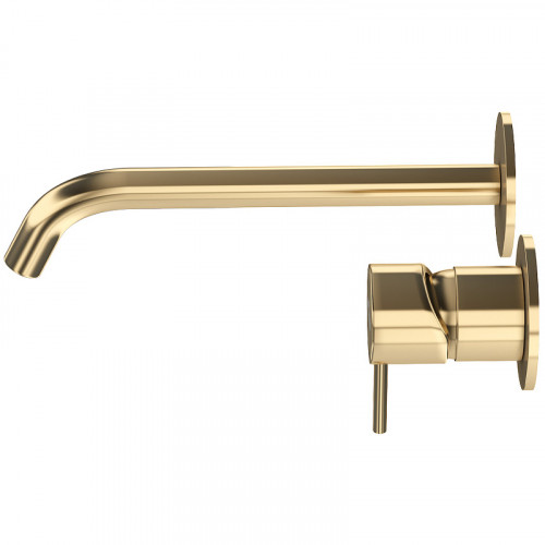 Смеситель для раковины Cezares Leaf LEAF-BLI2-L-SR Sunrise латунь встраиваемый