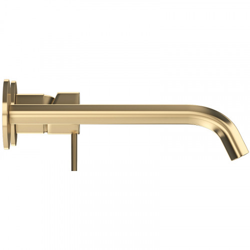 Смеситель для раковины Cezares Leaf LEAF-BLI2-L-SR Sunrise латунь встраиваемый