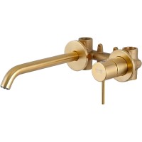 Смеситель для раковины Remer X-Style X15PLBG Золото брашированное