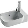 Раковина Ceramicanova Element 40 L CN6074L Белая фарфор подвесная