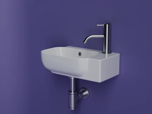 Раковина Ceramicanova Element 40 L CN6074L Белая фарфор подвесная