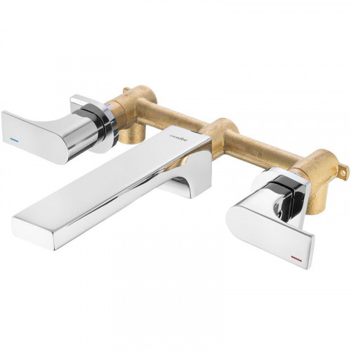 Смеситель для раковины Swedbe Platta 5503 Хром латунь встраиваемый