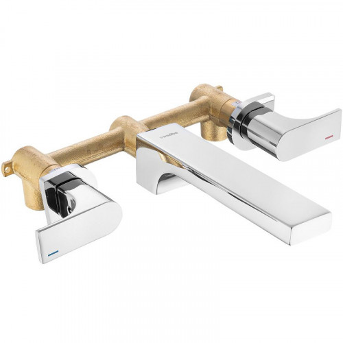 Смеситель для раковины Swedbe Platta 5503 Хром латунь встраиваемый