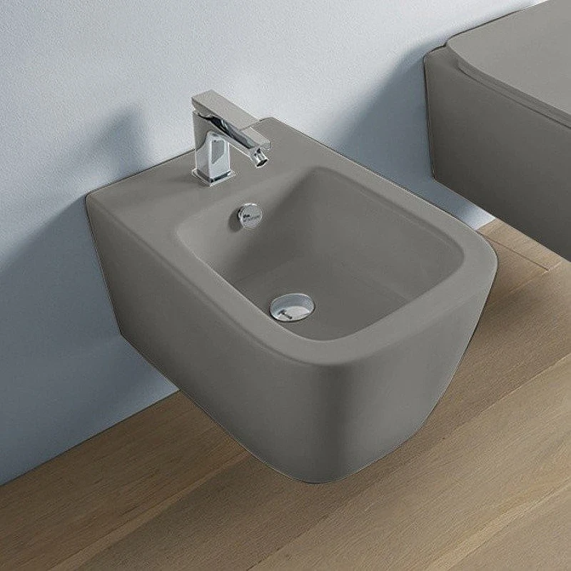 Биде Artceram A16 ASB001 15 00 подвесное Grigio oliva
