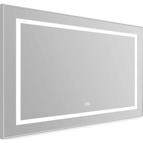 Зеркало BelBagno Kraft 98.5 SPC-KRAFT-985-685-TCH-WARM с подсветкой с подогревом Сатин с сенсорным выключателем стекло
