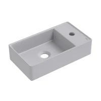 Раковина Wellsee WC Area 41 R 321806000 цвет Серый матовый