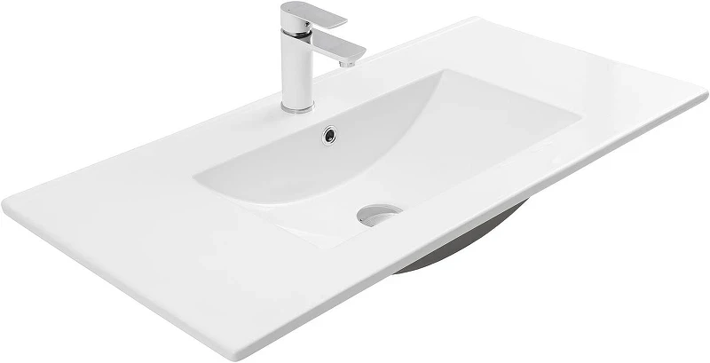 Раковина Aquanet Flow 90 347432 цвет Белый