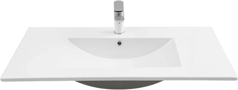 Раковина Aquanet Flow 90 347432 цвет Белый