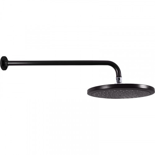 Верхний душ Rav Slezak SK0057CMAT Черный матовый алюминий на стену