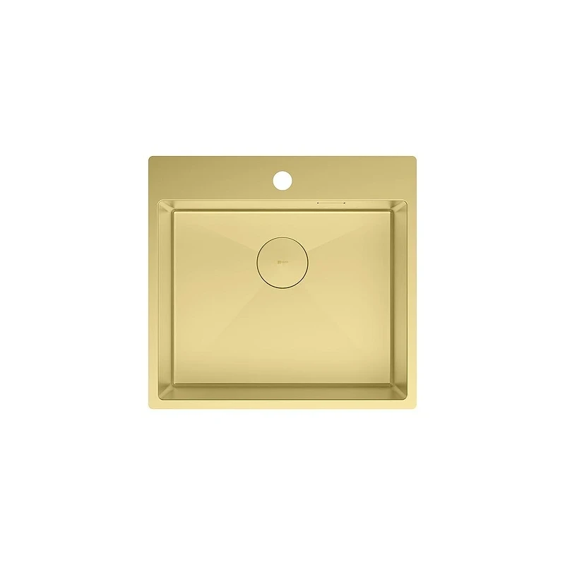 Кухонная мойка Lemark Janga 540 9938110 цвет Светлое золото
