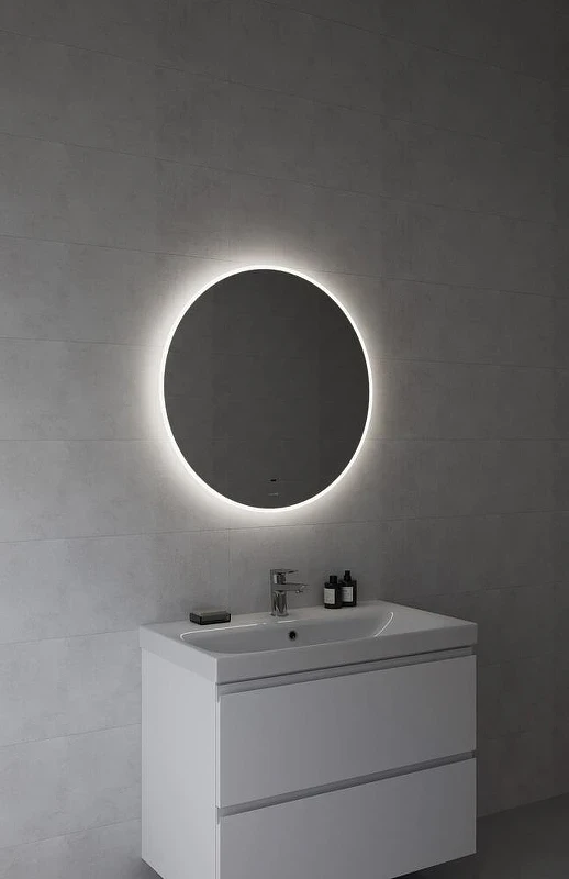 Зеркало Cersanit Eclipse Fusion 72 64810 с подсветкой с бесконтактным выключателем