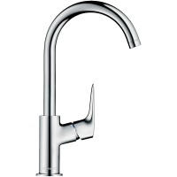 Смеситель для раковины Hansgrohe Logis 71130000 Хром латунь