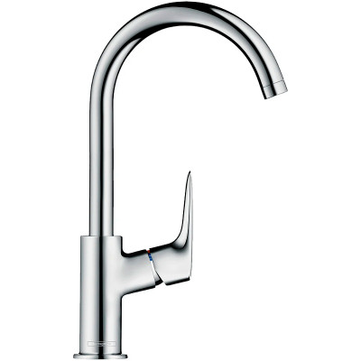 Смеситель для раковины Hansgrohe Logis 71130000 Хром латунь