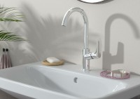 Смеситель для раковины Hansgrohe Logis 71130000 Хром латунь