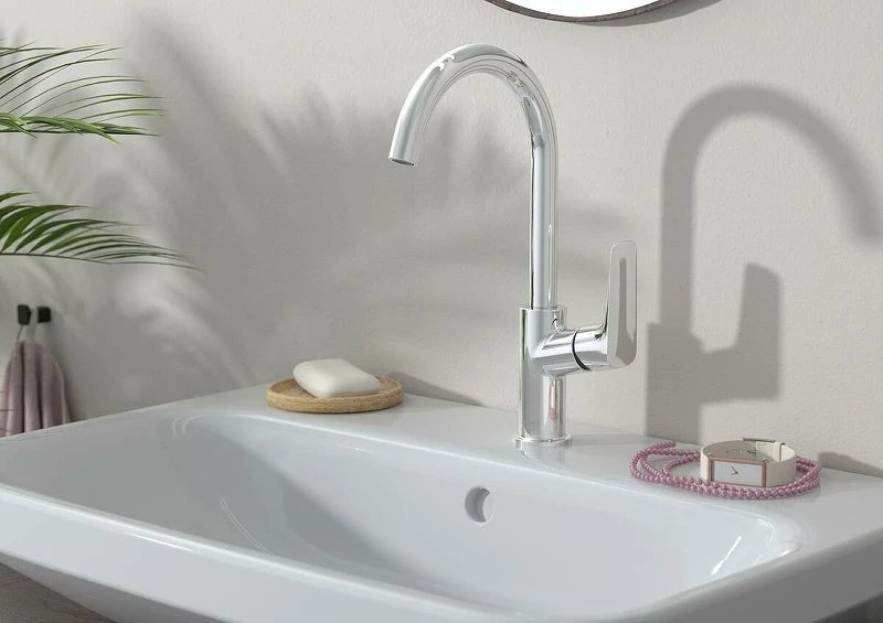 Смеситель для раковины Hansgrohe Logis 71130000 Хром латунь