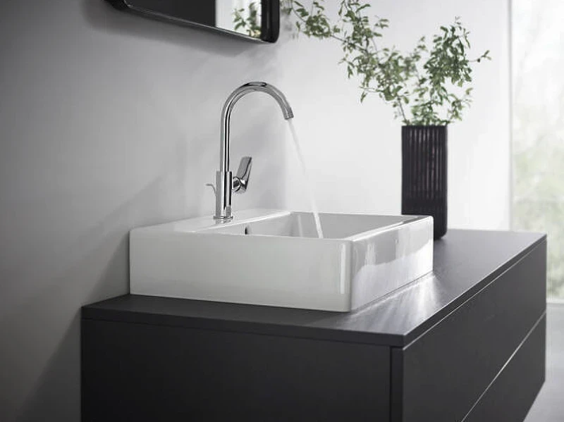 Смеситель для раковины Hansgrohe Logis 71130000 Хром латунь