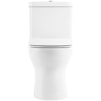 Унитаз компакт BelBagno Steam BB130CPR/SC без бачка с сиденьем Микролифт фаянс напольный