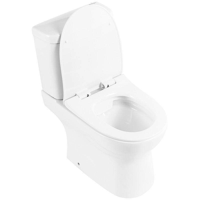Унитаз компакт BelBagno Steam BB130CPR/SC без бачка с сиденьем Микролифт фаянс напольный