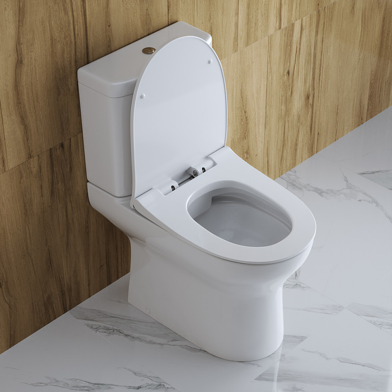 Унитаз компакт BelBagno Steam BB130CPR/SC без бачка с сиденьем Микролифт фаянс напольный