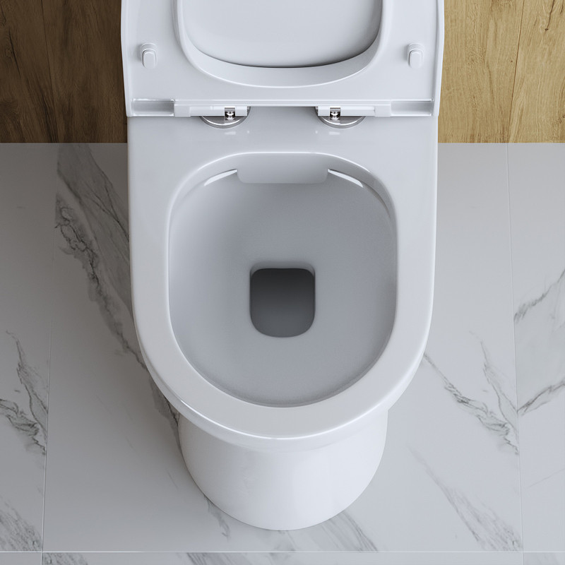 Унитаз компакт BelBagno Steam BB130CPR/SC без бачка с сиденьем Микролифт фаянс напольный