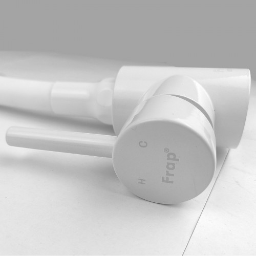 Смеситель для кухни Frap F40994-8 Белый