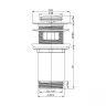 Донный клапан Wellsee Drainage System 182131000 click-clack цвет Золото