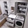 Тумба под раковину WellWant Riviera 60 WWTRMW642W подвесная Белый глянец антискрейтч