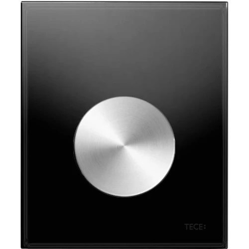 Кнопка смыва для инсталляции Tece Loop Urinal Glass 9242663 Черная Нержавеющая сталь