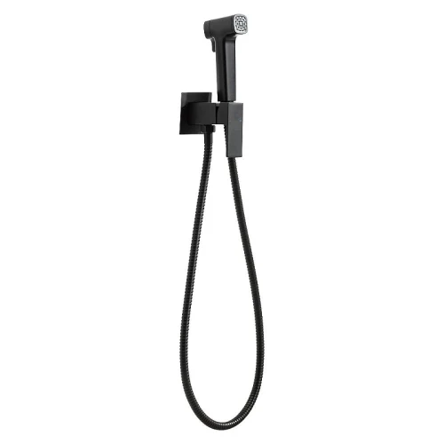 Гигиенический душ со смесителем Frap F7591-26 цвет Черный матовый