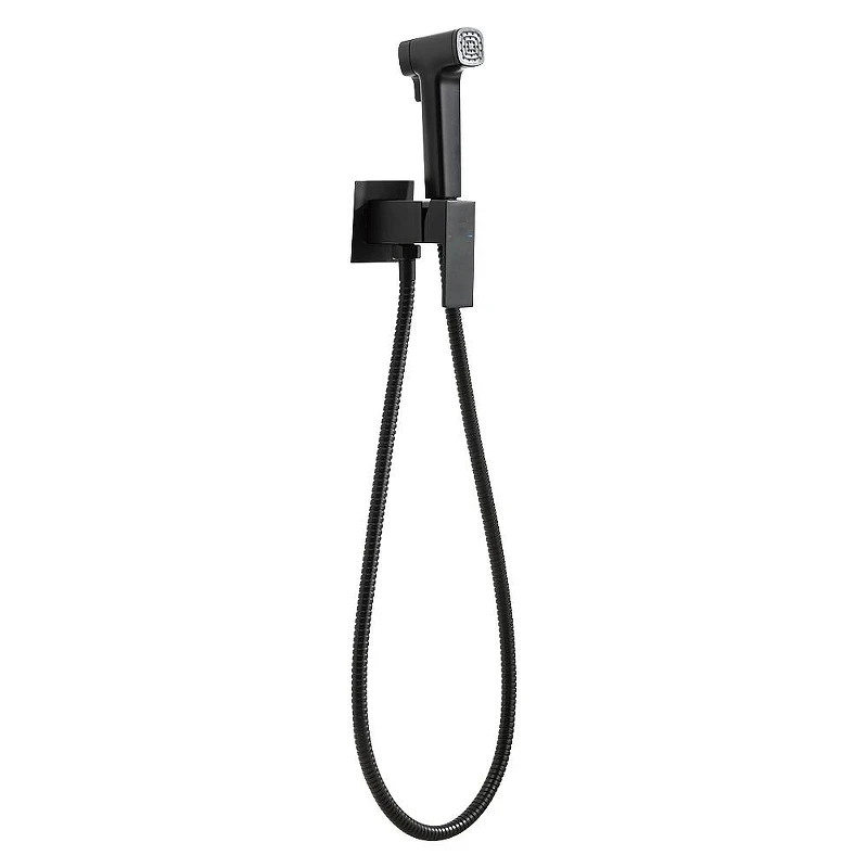 Гигиенический душ со смесителем Frap F7591-26 цвет Черный матовый