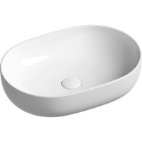 Раковина-чаша Ceramicanova Element 60 CN6047 Белая фарфор накладная